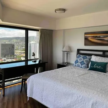 Condotel With Free Parking Wifi Central Ac Honolulu Room photo