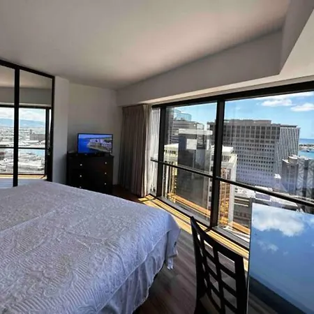 Condotel With Free Parking Wifi Central Ac Honolulu Room photo